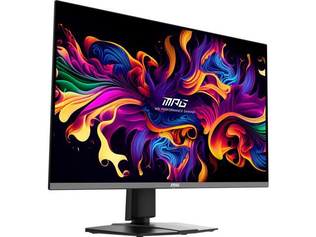 MSI - MPG 322URX QD-OLED 32" Quantum Dot OLED UHD 240Hz 0.03ms Gaming Monitor with HDR400 (DisplayPort 2.1a, HDMI, USB) - Black - image 3