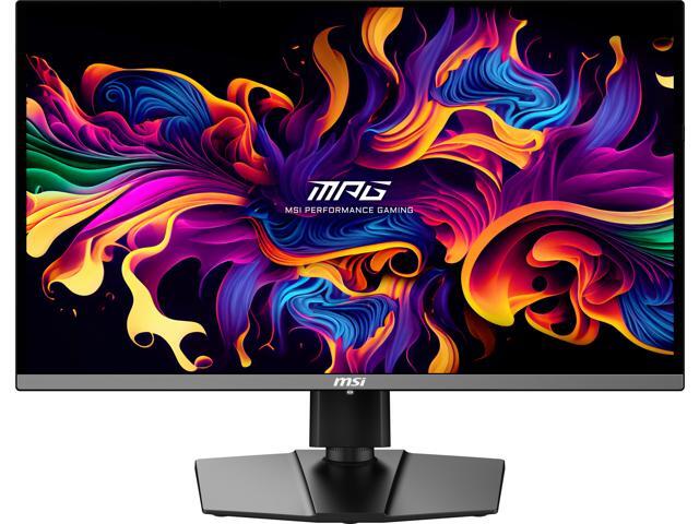 MSI - MPG 272URX QD-OLED 27" Quantum Dot OLED QHD 240Hz 0.03ms FreeSyncPremium Monitor with HDR400 (DisplayPort, HDMI, USB) - Black - image 3