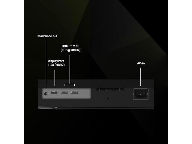 MSI - MAG 255F E20 24" Rapid IPS LCD FHD 200Hz 0.5ms Adaptive sync Gaming Monitor with HDR Ready(DisplayPort, HDMI) - Metallic Black - image 12