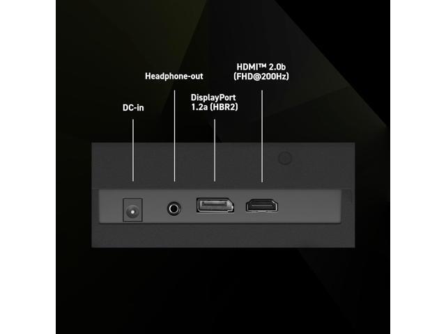 MSI - MAG 244F 24" Rapid IPS LCD FHD 200Hz 0.5ms Adaptive Sync Gaming Monitor with HDR Ready(DisplayPort, HDMI) - Metallic Black - image 11