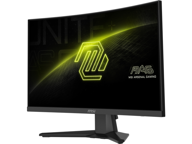 MSI - MAG 244C 24" VA LCD Curved FHD 180Hz 1ms Adaptive Sync Gaming Monitor with HDR ready (DisplayPort, HDMI, 250cd) - Black - image 5