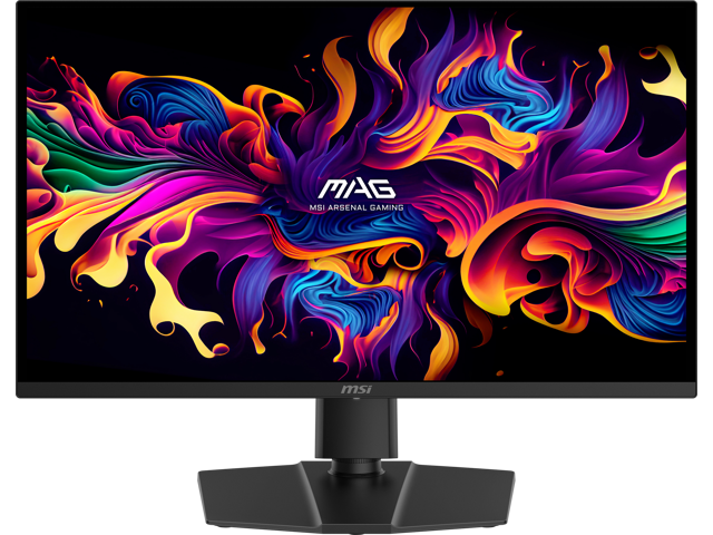 MSI 27' (26.5' Viewable) 240 Hz QD-OLED WQHD Gaming Monitor AMD Adaptive Sync MAG 273QP QD-OLED X24