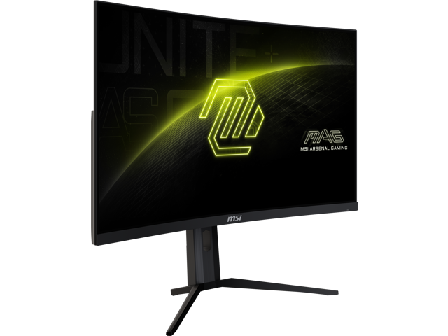 MSI - MAG 321CUPDF 32" UHD Dual Freq.(UHD:160Hz/FHD:320) 1ms Adaptive Sync Gaming Monitor (DisplayPort, HDMI, USB-C) - Metallic Black - image 4