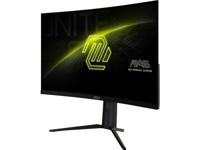 MSI - MAG 321CUPDF 32" UHD Dual Freq.(UHD:160Hz/FHD:320) 1ms Adaptive Sync Gaming Monitor (DisplayPort, HDMI, USB-C) - Metallic Black - image 5