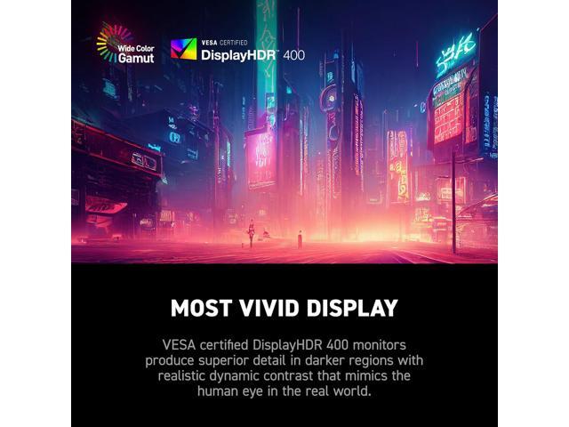 MSI - MAG 321CUPDF 32" UHD Dual Freq.(UHD:160Hz/FHD:320) 1ms Adaptive Sync Gaming Monitor (DisplayPort, HDMI, USB-C) - Metallic Black - image 9