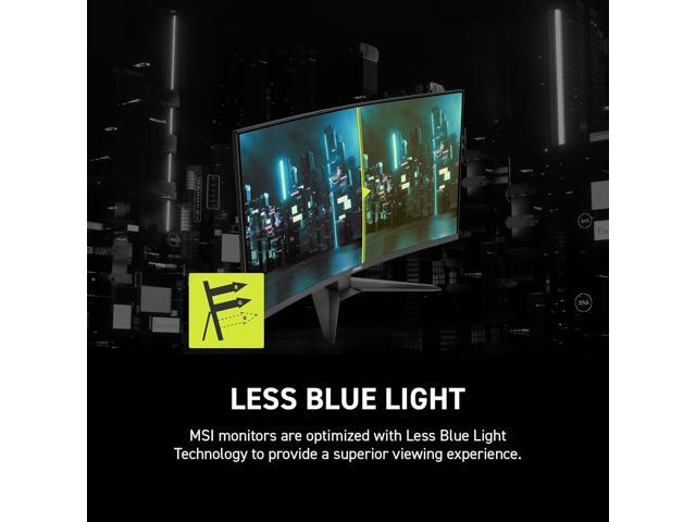 MSI - MAG 321CQF E18 32" Rapid VA LCD Curved QHD 180Hz 0.5ms FreeSync Gaming Monitor with HDR ready(DIsplayPort, HDMI) - Black - image 10