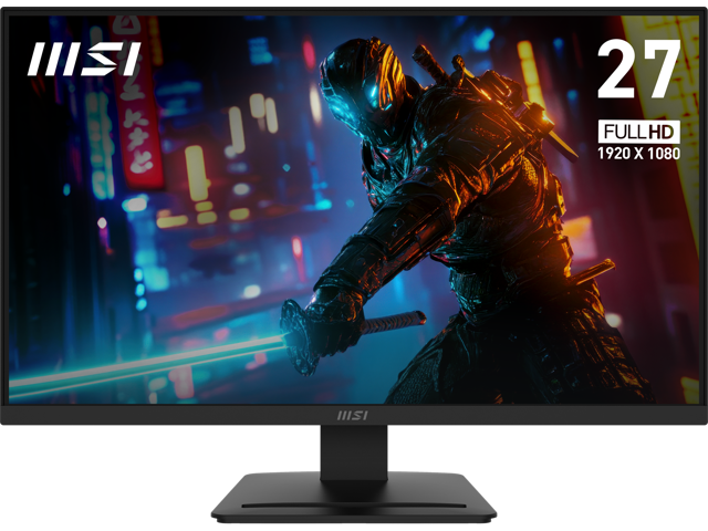 MSI - PRO MP273L E14 27" IPS LCD FHD 144Hz 1ms Free Sync Monitor, HDR Ready (HDMI,VGA port ) - Matte Black - image 12