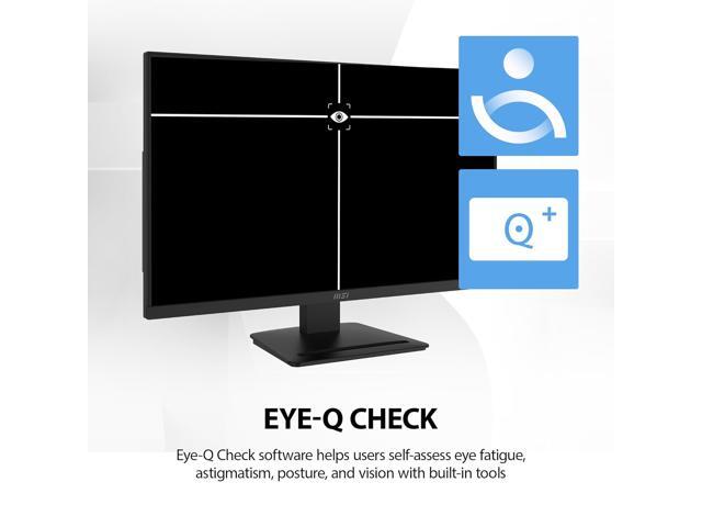 MSI - PRO MP273L E14 27" IPS LCD FHD 144Hz 1ms Free Sync Monitor, HDR Ready (HDMI,VGA port ) - Matte Black - image 7