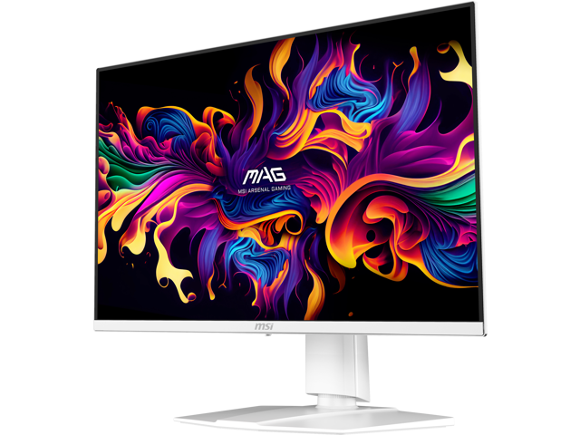 MSI - MAG 271QPW QD-OLED X28 27" Quantum Dot OLED QHD 280Hz 0.03ms FreeSync Gaming Monitor (DisplayPort, HDMI, USB) - White - image 6
