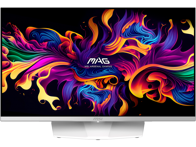 MSI - MAG 271QPW QD-OLED X28 27" Quantum Dot OLED QHD 280Hz 0.03ms FreeSync Gaming Monitor (DisplayPort, HDMI, USB) - White - image 10