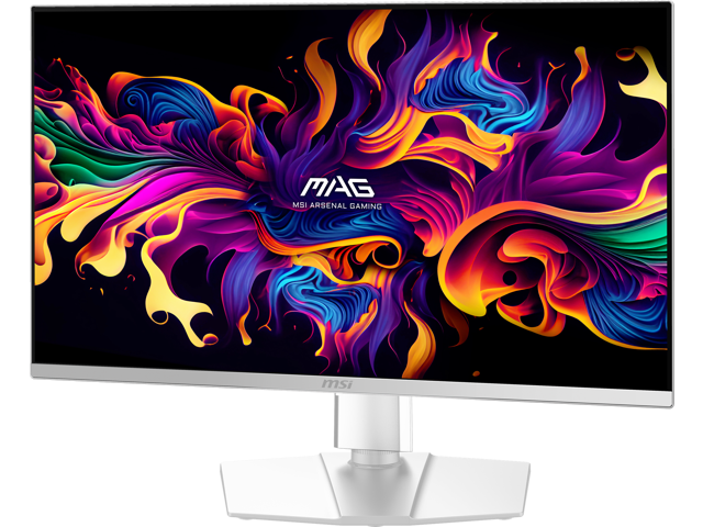 MSI - MAG 271QPW QD-OLED X28 27" Quantum Dot OLED QHD 280Hz 0.03ms FreeSync Gaming Monitor (DisplayPort, HDMI, USB) - White - image 11