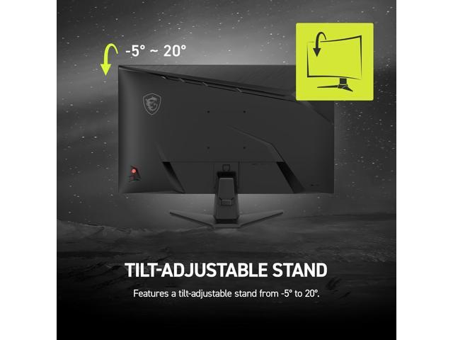 MSI - MAG 275CF X24 27" Rapid VA LCD Curved FHD 240Hz 0.5ms FreeSync Gaming Monitor with HDR ready (DIsplayPort, HDMI) - Black - image 7