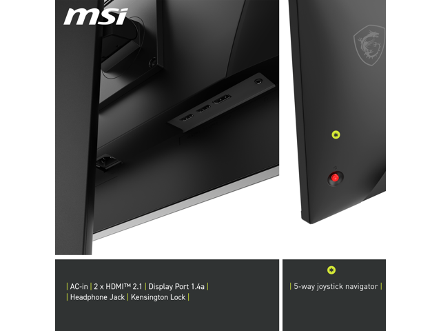 MSI - MAG 322URDF E16 31.5" LCD Dualmode(UHD 160Hz or FHD 320Hz) 0.5ms Gaming Monitor with HDR 400 (DisplayPort, HDMI) - Metallic Black - RGB - image 10