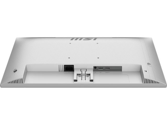 MSI - PRO MP243W E14 23.8" LCD FHD 144Hz 4ms Adaptive Sync Monitor with Built-in Speakers (DisplayPort, HDMI) - Matte White - image 9