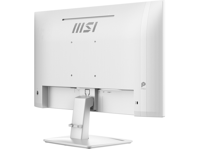 MSI - PRO MP243W E14 23.8" LCD FHD 144Hz 4ms Adaptive Sync Monitor with Built-in Speakers (DisplayPort, HDMI) - Matte White - image 10