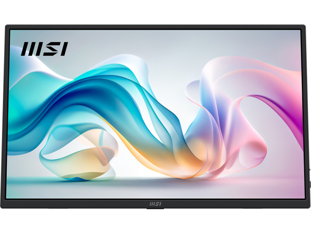 MSI - Pro MP165 E6 15.6" LCD FHD 60Hz 4ms Adaptive Sync IPS Portable Monitor with Built-in Speakers (2x type-c, HDMI) - Matte Black - image 9