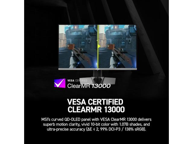 MSI - MAG 272UP QD-OLED X24 27" OLED UHD 240Hz 0.03ms Adaptive Sync Gaming Monitor with HDR 400 (DisplayPort, HDMI, USB-C) - Metallic Black - image 10