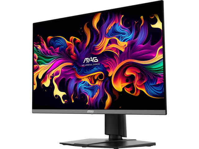 MSI - MAG 272UP QD-OLED X24 27" OLED UHD 240Hz 0.03ms Adaptive Sync Gaming Monitor with HDR 400 (DisplayPort, HDMI, USB-C) - Metallic Black - image 5