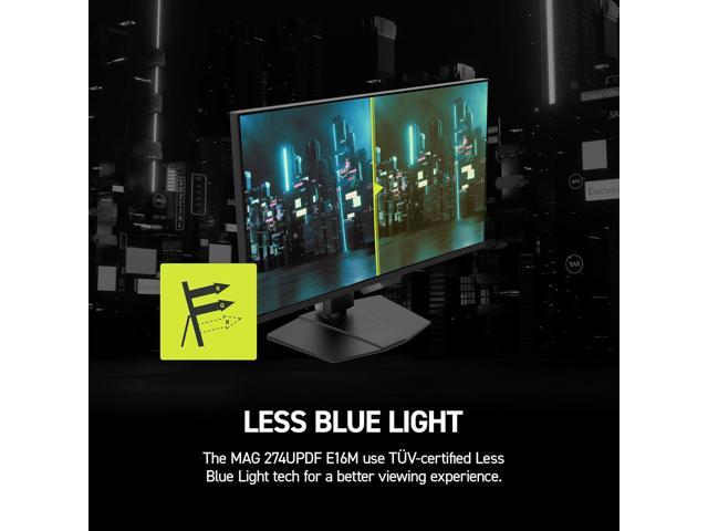 MSI - MAG 274UPDF E16M 27" MiniLED Dualmode(UHD 160Hz or FHD 320Hz)0.5ms Gaming Monitor with HDR1000(DisplayPort,HDMI,USB-C) - Metallic Black - image 10