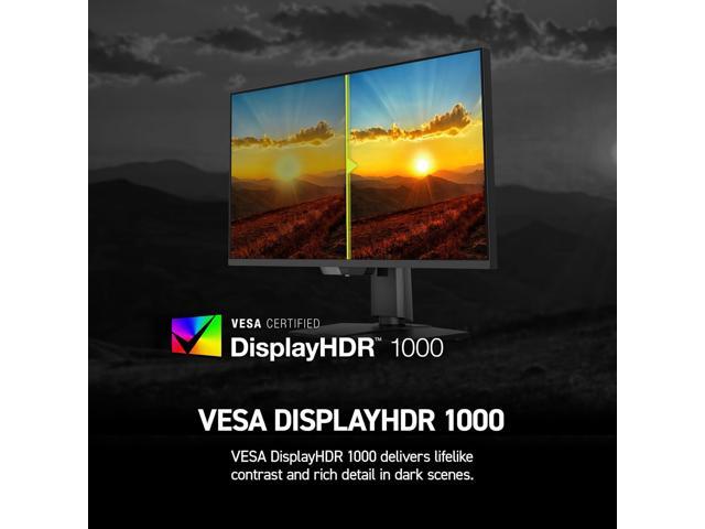 MSI - MAG 274UPDF E16M 27" MiniLED Dualmode(UHD 160Hz or FHD 320Hz)0.5ms Gaming Monitor with HDR1000(DisplayPort,HDMI,USB-C) - Metallic Black - image 11