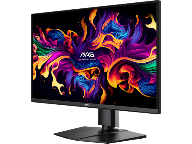 MSI 27' WQHD 2K 1440P 240Hz with Adaptive Sync 0.03ms OLED Gaming Computer Monitor with Height Adjustable, Pivot, Swivel & Tilt stand MAG 272QP...