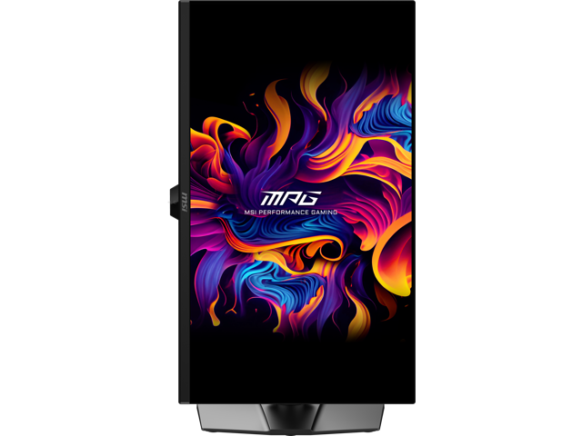 MSI - MPG271QRQDOLEDX50 27" Quantum Dot OLED QHD 500Hz 0.03ms FreeSyncPremium Monitor with HDR400 (DisplayPort, HDMI, USB-C) - Metallic Black - RGB - image 9
