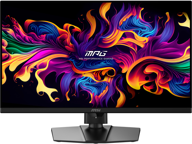 MSI - MPG271QRQDOLEDX50 27" Quantum Dot OLED QHD 500Hz 0.03ms FreeSyncPremium Monitor with HDR400 (DisplayPort, HDMI, USB-C) - Metallic Black - RGB - image 5