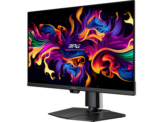 MSI - MPG271QRQDOLEDX50 27" Quantum Dot OLED QHD 500Hz 0.03ms FreeSyncPremium Monitor with HDR400 (DisplayPort, HDMI, USB-C) - Metallic Black - RGB - image 6