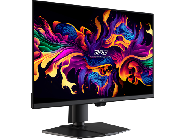 MSI - MPG271QRQDOLEDX50 27" Quantum Dot OLED QHD 500Hz 0.03ms FreeSyncPremium Monitor with HDR400 (DisplayPort, HDMI, USB-C) - Metallic Black - RGB - image 8