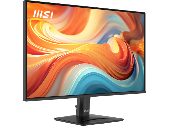 MSI - PRO MP272 E14C 2" IPS LCD FHD 144Hz 1ms Adaptive Sync Monitor HDR ready, Built-in Speakers (USB-C) - Matte Black - image 10