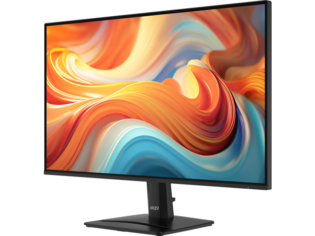MSI - PRO MP272 E14C 2" IPS LCD FHD 144Hz 1ms Adaptive Sync Monitor HDR ready, Built-in Speakers (USB-C) - Matte Black - image 11