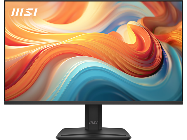 MSI - PRO MP242 E14C 23.8" IPS FHD 144Hz 1ms Adaptive Sync Monitor with Built-in Speakers (USB-C, VGA) - Matte Black - image 4
