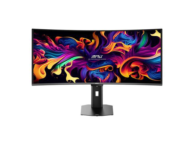 MSI - MPG341CQR QD-OLEDX36 34" Curved OLED QHD 240Hz 0.03ms Adaptive Sync Gaming Monitor with HDR400 (DisplayPort, HDMI) - Black - image 7