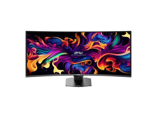 MSI - MPG341CQR QD-OLEDX36 34" Curved OLED QHD 240Hz 0.03ms Adaptive Sync Gaming Monitor with HDR400 (DisplayPort, HDMI) - Black - image 8