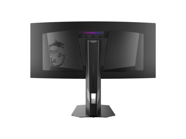 MSI - MPG341CQR QD-OLEDX36 34" Curved OLED QHD 240Hz 0.03ms Adaptive Sync Gaming Monitor with HDR400 (DisplayPort, HDMI) - Black - image 9