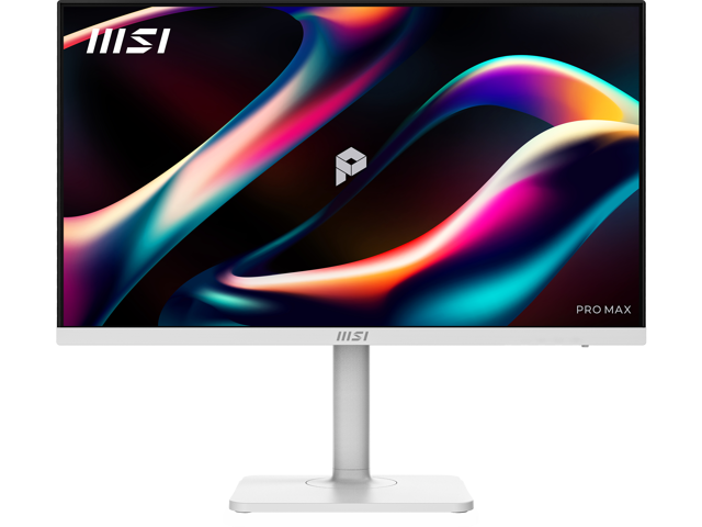 MSI 27 inch QHD 2K 1440P 144Hz Adaptive Sync HDR Ready USB-C Built-in Speakers White Computer Monitor with Height Adjustable, Pivot, Swivel & Tilt...