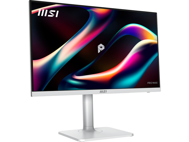 MSI 27 inch QHD 2K 1440P 144Hz Adaptive Sync HDR Ready USB-C Built-in Speakers White Computer Monitor with Height Adjustable, Pivot, Swivel & Tilt...
