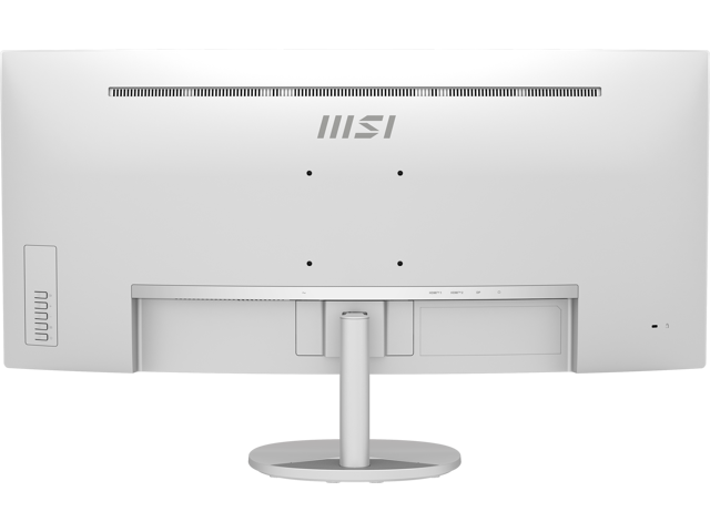 MSI - PRO MP341CQW E12 34" Curved UWQHD 120Hz 1ms VA Business Monitor with Built-in Speakers( (DisplayPort, HDMI ) - White - image 5