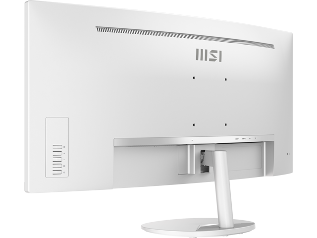 MSI - PRO MP341CQW E12 34" Curved UWQHD 120Hz 1ms VA Business Monitor with Built-in Speakers( (DisplayPort, HDMI ) - White - image 7