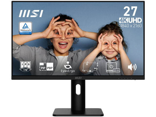 MSI 27' 60Hz IPS Monitor 4ms (GTG) Adaptive Sync Flat Panel PRO MP273UP E6