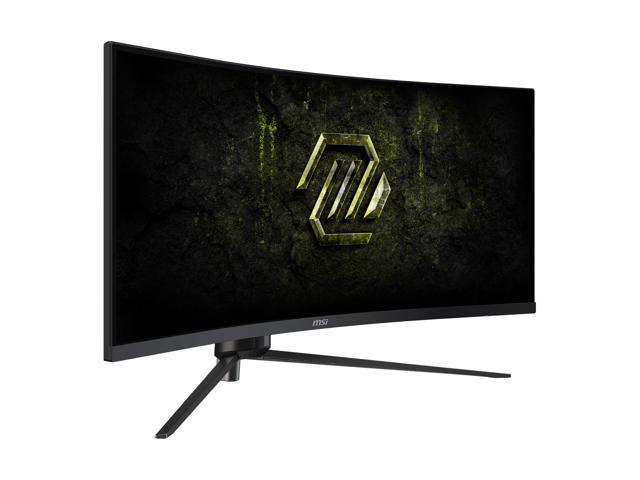 MSI - MAG 345CQRF E20 34" Curved UWQHD 200Hz 0.5ms Rapid VA Gaming Monitor with AI Vision - Black - image 2