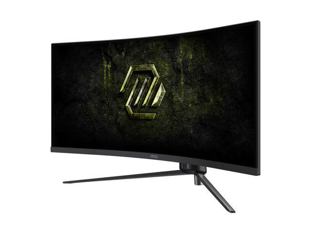 MSI - MAG 345CQRF E20 34" Curved UWQHD 200Hz 0.5ms Rapid VA Gaming Monitor with AI Vision - Black - image 3