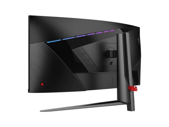 MSI - MAG 345CQRF E20 34" Curved UWQHD 200Hz 0.5ms Rapid VA Gaming Monitor with AI Vision - Black - image 4