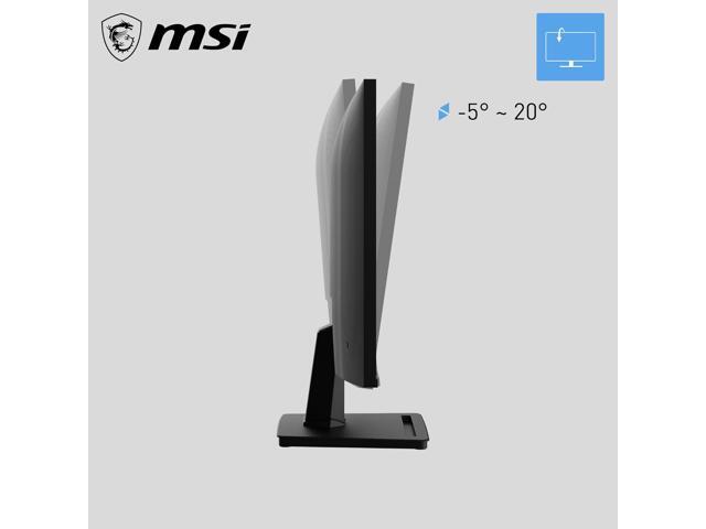 MSI - PRO MP251 E14L 24.5" IPS FHD 144Hz 1ms FreeSync Business Monitor with Built-in Speakers(Video Port, HDMI) - Black - image 6