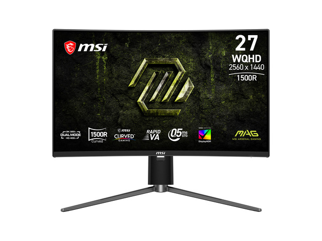 MSI 27 inch Dual Mode QHD 1440P 320Hz FHD 400Hz AMD FreeSync Premium (Adaptive Sync) HDR Ready Gaming Computer Monitor with Height Adjustable,...