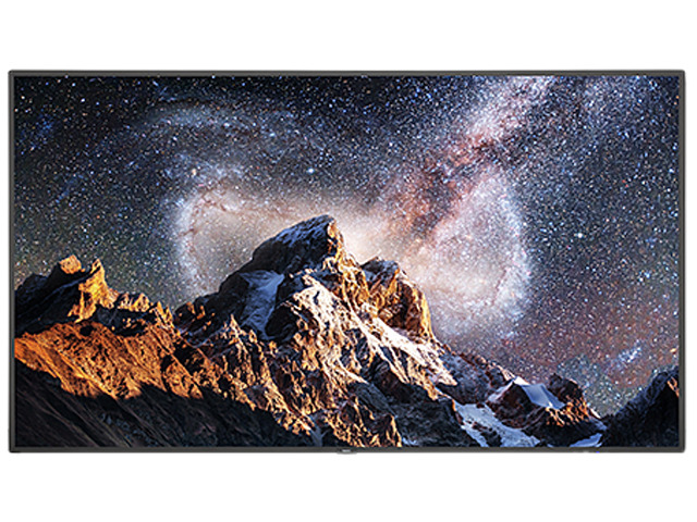 NEC V754Q 75' Slim 4K Ultra HD LED Commercial LCD Display with Anti-Glare Screen, (Certified Cisco Compatible Display), Integrated Media Player,...