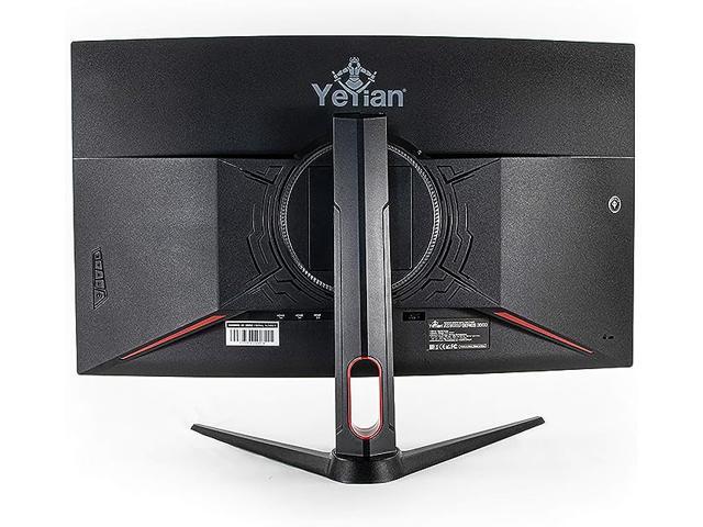 YEYIAN SIGURD 3500 32' Curved PC Gaming Frameless LED Monitor, 1080P FHD, 165Hz, 1ms, 3000:1, 16:9, 178°, 16.7M Colors, AMD FreeSync, DP/HDMI, VESA...