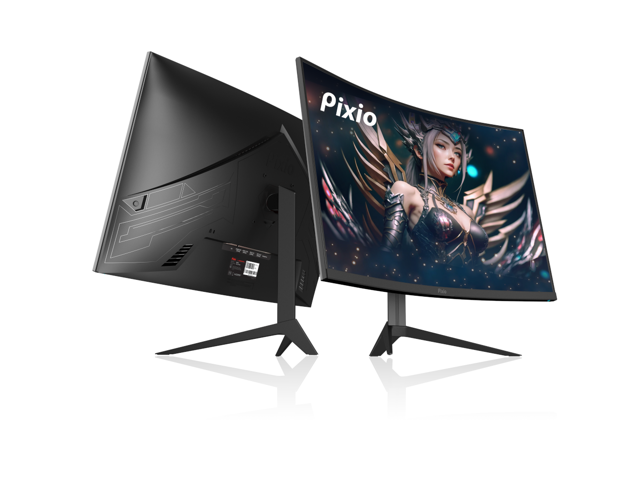 Pixio PXC325 32' (31.5' Viewable) FHD 1920 x 1080 DCI P3 97%, 165Hz 1ms FreeSync Premium and G-Sync Compatible HDR, 1500R Curved Gaming Monitor