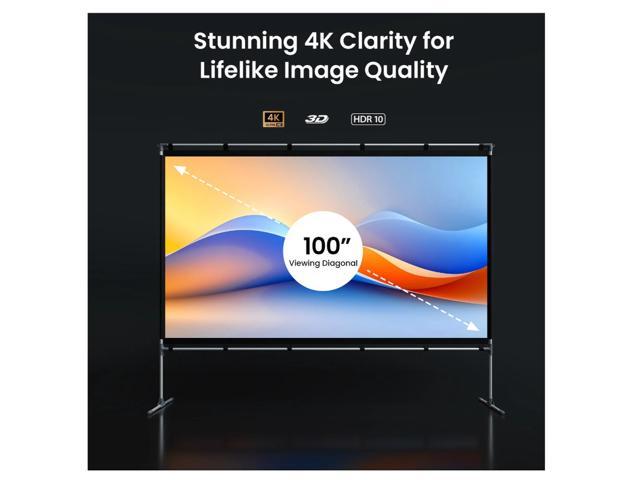 JmGO 100-Inch Portable Projector Screen - image 3