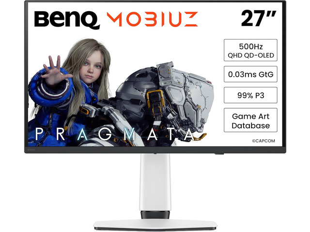 BenQ 26.5' 500Hz IPS Gaming Monitor FreeSync (AMD Adaptive Sync) 99% DCI-P3 MOBIUZ EX271QZ